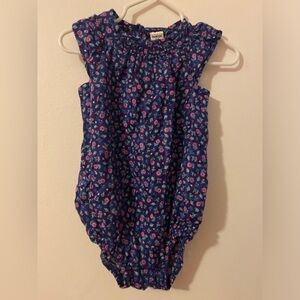 Oshkosh floral shirt 18m